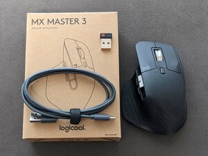 MX Master 3 ロジクール Advanced Wireless Mouse SEB-MX2200sBK Unifyingレシーバー込