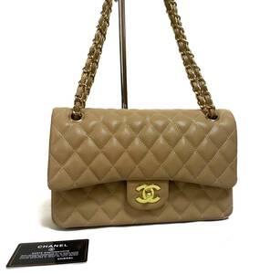 ●1円スタート●極美品 CHANEL シャネル ココマーク マトラッセ キャビアスキン チェーン ショルダーバッグ レディース