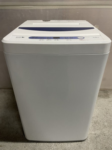 【良品】YAMADA 5.0kg洗濯機 YWM-T50A1 2017年製 通電確認済み ステンレス槽 スピードコース 風乾燥機能 やさしく脱水 しわケア