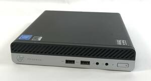 Z4062907 HP ProDesk 400 G3 DM/G3900T/4GBメモリ/500GB HDD/AC付き 1点【通電OK、本体のみ】