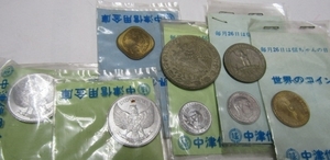 コイン色々９枚　　送料８４円 　硬貨　お金　古いコイン　コイン収集
