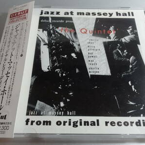 THE QUINTET JAZZ AT MASSEY HALL  ジャズ・アト マッセイ ・ホール   FROM ORIGINAL RECORDING 帯付き国内盤の画像1