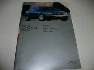 b. Audi A6 Avant S6 catalog 