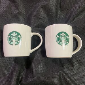 新品 未使用 スターバックス マグカップ ロゴ マグ コーヒー カップ ホワイト セット スタバマグ Starbucks 公式