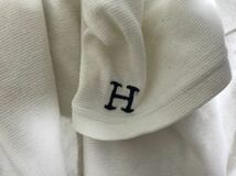 本物ハリウッドランチマーケットHRMコットンストレッチ半袖Tシャツスーツビジネスミリタリーアメカジサーフメンズインナー4日本製白XL_画像4