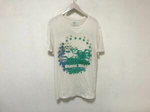 本物エバーEVERエヴァーコットンプリント半袖Tシャツビジネススーツサーフアメカジメンズイエローアメリカ製S