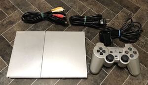 SONY PS2 ソニー PlayStation 2 90000 本体 プレイステーション2 サテンシルバー
