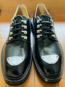 新品　未使用EMPORIO ARMANI アルマーニ　メンズ　ビジネス　黒革　靴