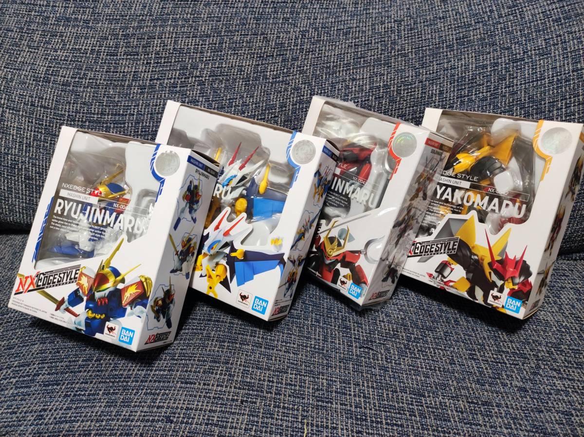 新品未開封&開封美品☆魔神英雄伝ワタル ネクスエッジスタイル 4種