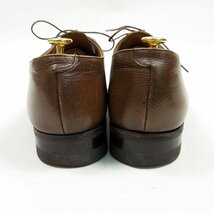 29cm相当　MADE IN ENGLAND　Vintage Shoes　ヴィンテージシューズ　ダービーシューズ　外羽根　革靴　ブラウン　レザーシューズ　/U5689_画像6