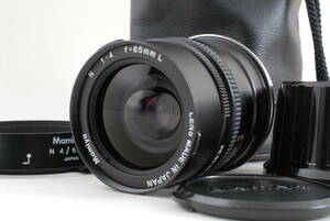 【美品 保障付 動作確認済】Mamiya N 65mm f/4 L Medium Format Lens For Mamiya 7 II マミヤ Q3983@DG