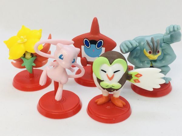 ポケモン ぽけもん 小さいサイズ　任天堂　Nintendo　ゲーム フィギュア　ポケットモンスター　Pocket Monster　5体　22p91