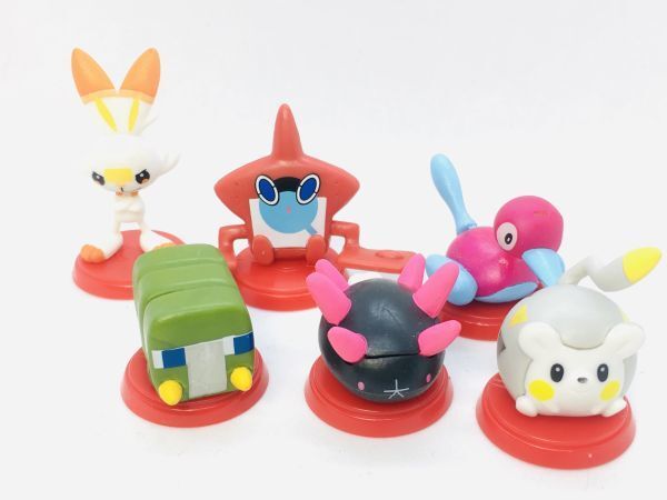 ポケモン ぽけもん 小さいサイズ　任天堂　Nintendo　ゲーム フィギュア　ポケットモンスター　Pocket Monster　6体　22p90