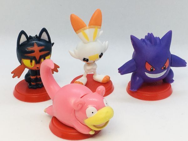 ポケモン ぽけもん 小さいサイズ　任天堂　Nintendo　ゲーム フィギュア　ポケットモンスター　Pocket Monster　4体　22p79