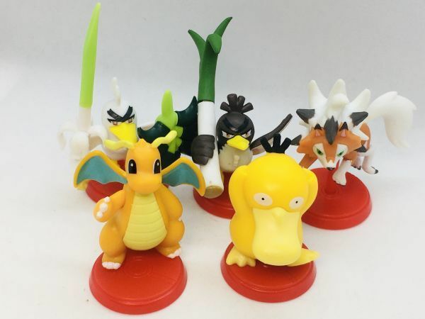 ポケモン ぽけもん 小さいサイズ　任天堂　Nintendo　ゲーム フィギュア　ポケットモンスター　Pocket Monster　5体　22p76