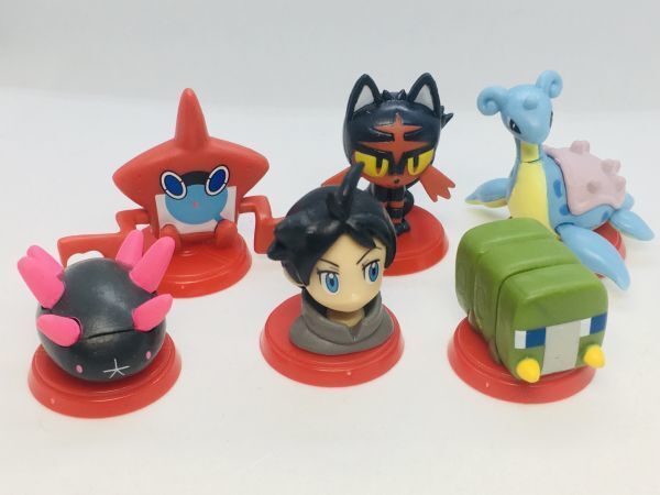 ポケモン ぽけもん 小さいサイズ 任天堂 Nintendo ゲーム フィギュア ポケットモンスター Pocket Monster 6体 22p71
