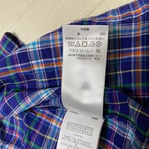 ラルフローレン Ralph Lauren ベビー服 半袖ロンパース カバーオール チェック オーバーオール 半袖 70 80 ★_画像7