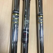 a45 Callaway キャロウェイ ゴルフクラブ　セット　8本セット　gs95 GOLD series legacy #9 #8 #7 #6 #5 #P #S n.s.pro 950gh 右利き_画像9