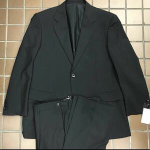 【新品未使用】★激安タグ付★リクルートスーツ　礼服/サイズ2XL A8/ブラック　黒/センターベンツ/サラサラ生地/冠婚葬祭 アジャスター付