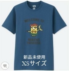 ユニクロ　ミニオン グラフィックTシャツ　XSサイズ　キッズ　レディース