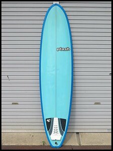 △B) Plash サーフボード 7'2ft(216cm) ファンボード/サーフィン/プラッシュ/トライフィン
