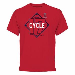 マジェスティック メンズ 野球 大谷翔平 サイクルヒット記念Tシャツ CYCLE DIAMOND TEE MM08LA9023