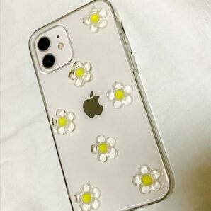 お花のiPhoneケース　スマホケース