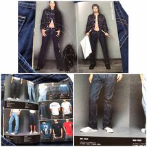 【即決】W33 リーバイス Levi's TYPE1 JEANS 2003年春夏モデル 廃盤 901-1043 レギュラーストレート ボタンフライ 綿100% 12.5オンス_画像3