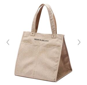 DEAN & DELUCA リネンマーケットトートバッグ L