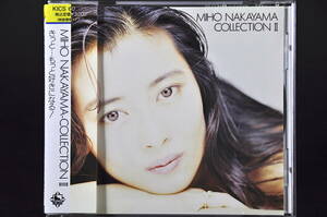 帯付☆ 中山美穂 COLLECTION II / コレクション 2 MIHO NAKAYAMA■90年盤10曲 CD ベスト アルバム ♪You’re My Only Shinin’Star,他 美品