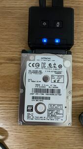 日立 500GB 2.5” HDD + Owltech USB3.0 SATA アダプター 