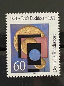 ドイツ切手★ エーリヒ・ ブッフ ホルツ1891- 1972 年 1991年b7