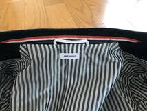 THOM BROWNE ジャケット パンツ タイ 00 チャコール ウール 定番 イタリア製 SUPER 120's TWILL トムブラウン スーツ アメリカ NEW YORK_画像3