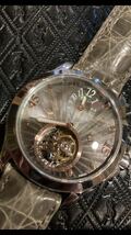 正規品セシルパーネルCECILPURNELLトゥールビヨン腕時計43ミリ腕時計定価1200万円極美品付属品完備ロイヤルオークリシャールミル_画像6