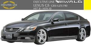 【M's】レクサス GS GRS/UZS190(H17.8-H19.10)WALD EXECTIVE LINE フルエアロ 3点／／LEXUS FRP GS350 GS430 ヴァルド バルド エアロ