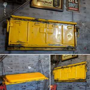 Art hand Auction Garage Life Interior/American Vintage Home/Heckklappen-Wandhocker/Ausziehbarer Stuhl (Wandstuhl) #Klapptyp #Faltbar, Handgefertigte Artikel, Möbel, Stuhl, Stuhl, Stuhl