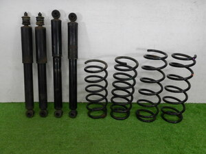 02] Jimny JB23W 4 type / shock * springs for 1 vehicle SET / 41600-81A02*41700-81A01 / normal 4WD[ junk ][764130]A