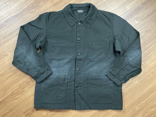 ブラックモールスキンワークジャケットの値段と価格推移は?|31件の