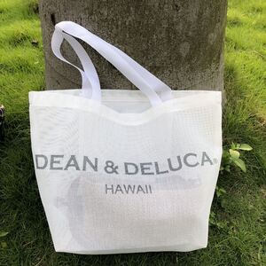 DEAN&DELUCA メッシュ トート バッグ L ディーン&デルーカ ハワイ限定 海バッグ 水切り 防水バッグ エコバッグ