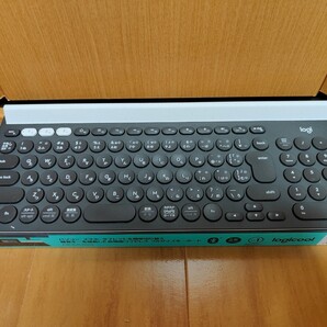 動作美品 Logicool k780 ロジクール ワイヤレスキーボード Bluetooth マルチデバイス パンタグラフ