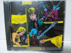 COLOSSEUM2 featuring GARY MOORE Gary * Moore / foreign record live in europe 1977 unopened 