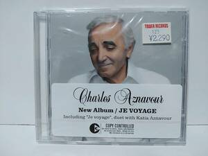 Charles Aznavour / シャルル・アズナブール　JE ＶOYAGE 輸入盤　未開封