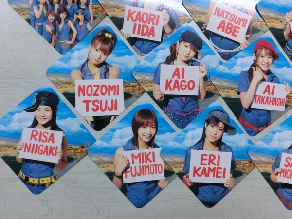 モーニング娘。ミニ写真セット 亀井絵里 道重さゆみ 田中れいな 藤本美貴 高橋愛 紺野あさ美 小川麻琴 石川梨華 吉澤ひとみ 辻希美