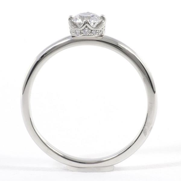 オープニング 婚約指輪 安い ダイヤモンド プラチナ 0.5カラット 鑑定 ...