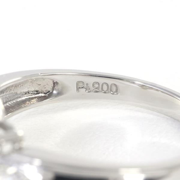 PT900 リング 指輪 11.5号 ダイヤ 1.00 総重量約4.1g 中古 美品 送料 ...