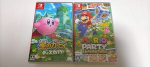 Nintendo Switch『星のカービィ ディスカバリー』&『マリオパーティ スーパースターズ』