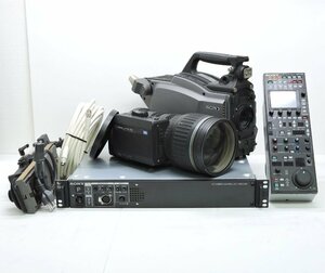 【通電OK】SONY デジタルトライアックスカメラ HXC-100 / Canon HJ40x10B 10-400mm 1:2.0 / SUP-300 / RCP-1501 / HSCU-300