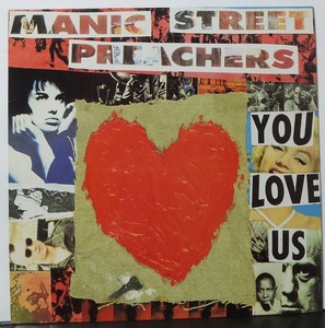 Manic Street Preachers / Manic Street Pri -карта / вы любите нас / британский совет / использовали 12 дюймов !!