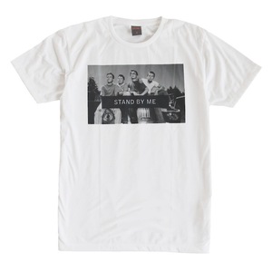 映画Tシャツ スタンドバイミー リバーフェニックス アメリカ ストリート系 デザインTシャツ おもしろTシャツ メンズ 半袖★tsr0724-wht-l