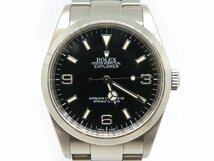 1円〓03楽市〓 ROLEX ロレックス エクスプローラー1 メンズ AT オートマ 腕時計 114270【時計】【中古】_画像1